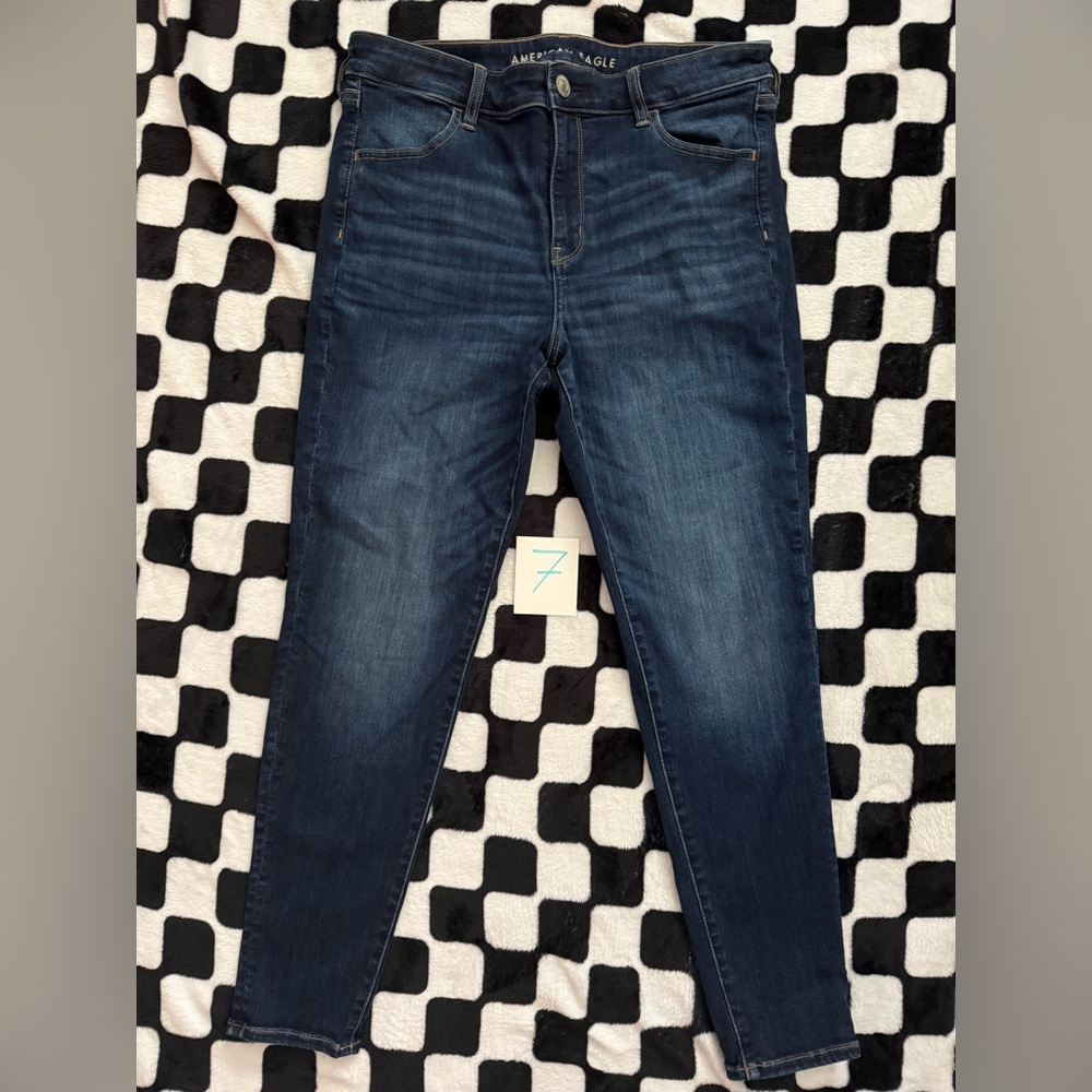 American Eagle Hi-Rise Jeggings Sz 16 Regular